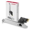 AXAGON PCEE-GRH - Gigabit Ethernet RJ45 + LP