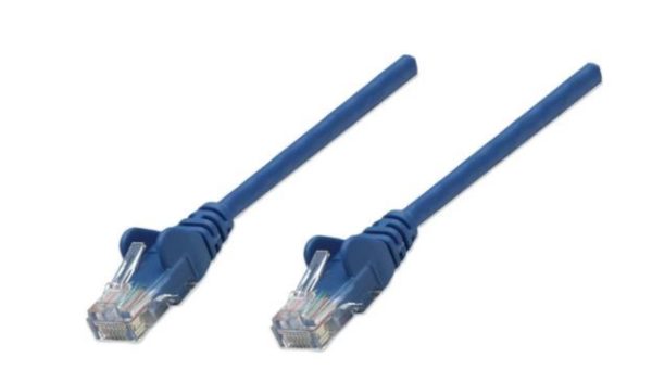 Intellinet patch kabel 1m Cat6 UTP PVC plavi
