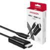 AXAGON USB-C -> HDMI 1.4 cable 1.8m 4K/30Hz