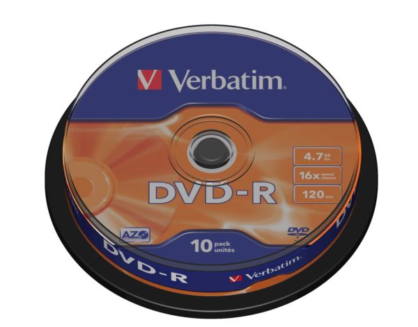 DVD-R MEDIJ VERBATIM 10PK CB  16X 4