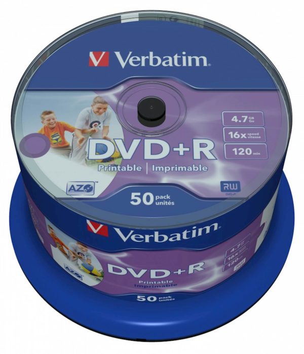 DVD+R MEDIJ VERBATIM 50PK PR. 16X 4
