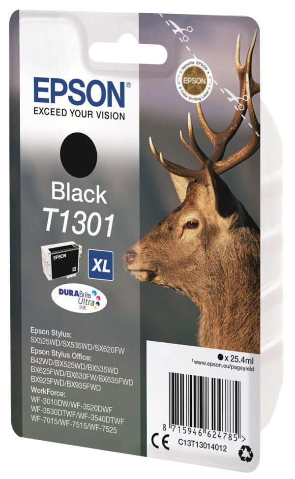 Tinta EPSON T1301 Black
