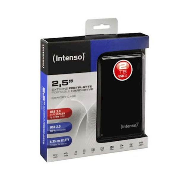 HDD Intenso EXT 2TB MEMORY CASE crni
