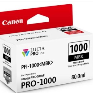 Tinta CANON PFI-1000 MATTE BLACK