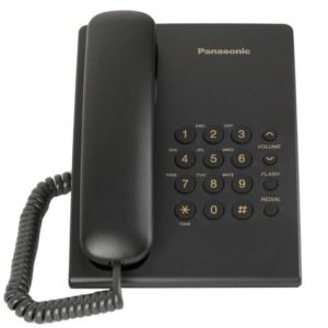 PANASONIC telefon stolni KX-TS500FXB crni