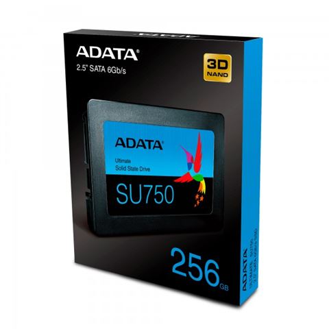 SSD 256GB ADATA SU750 SATA 2.5" 3D Nand SSD 256GB ADATA SU750 SATA 2.5" 3D Nand