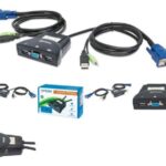 MH KVM 2-port mini switch