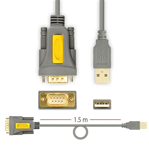 AXAGON ADS-1PQ USB2.0 - Serial RS-232 DB9 Adapter FTDI AXAGON ADS-1PQ USB2.0 - Serial RS-232 DB9 Adapter FTDI