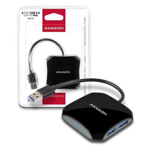 AXAGON HUE-S1B 4 x USB3.0 USB HUB AXAGON HUE-S1B 4 x USB3.0 USB HUB