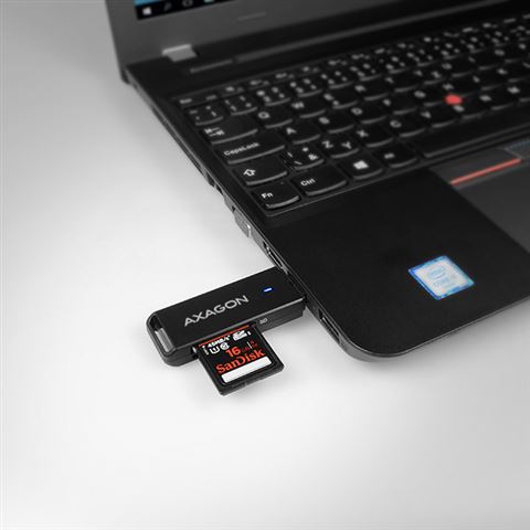 AXAGON CRE-S2 USB 3.0 Type-A čitač memorijskih kartica SD/microSD AXAGON CRE-S2 USB 3.0 Type-A čitač memorijskih kartica SD/microSD