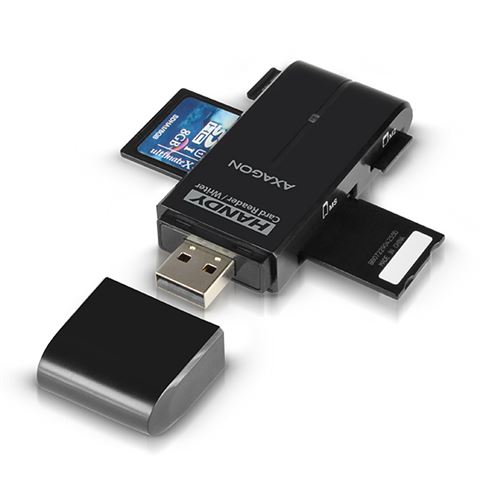 AXAGON CRE-D4B čitač memorijskih kartica 4-slot SD/MicroSD/MS/M2 AXAGON CRE-D4B čitač memorijskih kartica 4-slot SD/MicroSD/MS/M2