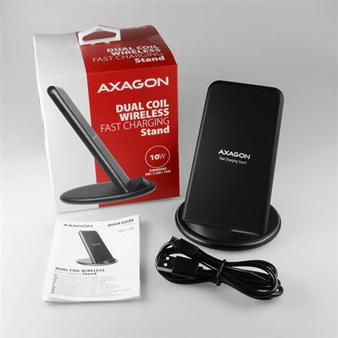 MOB AXA WDC-S10D dual coil Wireless Fast Charging Stand MOB AXA WDC-S10D dual coil Wireless Fast Charging Stand