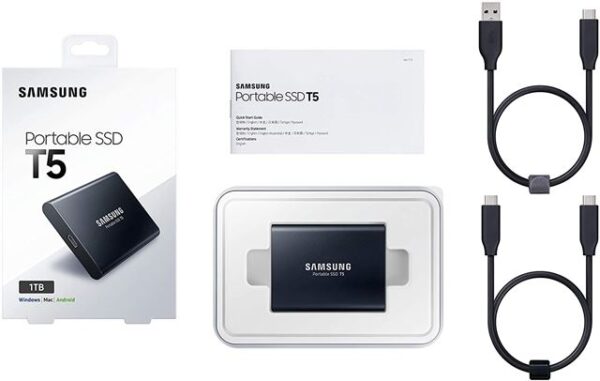 Vanjski SSD 1TB Samsung Portable T5 Black USB 3.1 Vanjski SSD 1TB Samsung Portable T5 Black USB 3.1