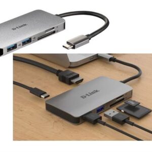 D-Link 6-in-1 USB-C Hub