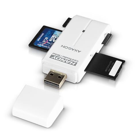 AXAGON CRE-D4 čitač memorijskih kartica 4-slot SD/MicroSD/MS/M2 AXAGON CRE-D4 čitač memorijskih kartica 4-slot SD/MicroSD/MS/M2