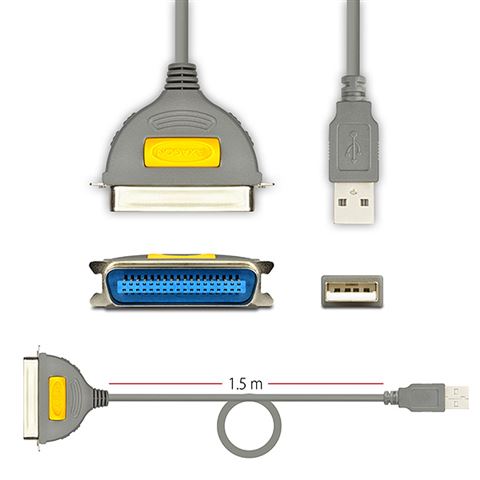 AXAGON ADP-1P36 USB2.0-Parallel 36-pin Centronics Printer Adapter AXAGON ADP-1P36 USB2.0-Parallel 36-pin Centronics Printer Adapter