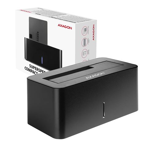 AXAGON ADSA-SMB USB3.0 - 1x SATA 6G HDD Dock Station AXAGON ADSA-SMB USB3.0 - 1x SATA 6G HDD Dock Station