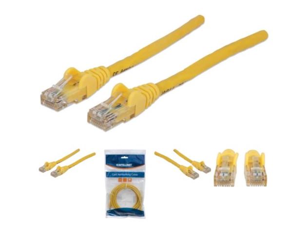 Intellinet patch kabel 1m Cat.6 UTP PVC žuti Intellinet patch kabel 1m Cat.6 UTP PVC žuti