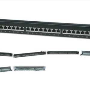 Intellinet patch panel FTP Cat6 24-port 1U 19" shielded
