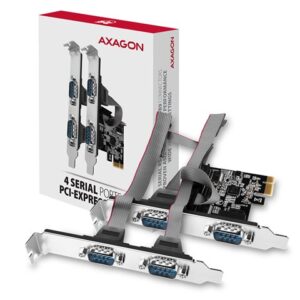 AXAGON PCEA-S4N PCI-Express Adapter 4x Serial Port+LP limić