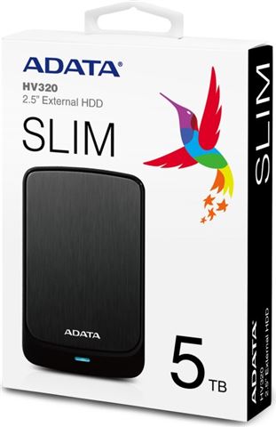 HDD EXT 5TB AD HV320 USB 3.1 Black HDD EXT 5TB AD HV320 USB 3.1 Black