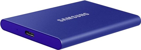 SSD Eksterni 500GB SAM Portable T7 Indigo Blue USB 3.2 MU-PC500H/WW SSD Eksterni 500GB SAM Portable T7 Indigo Blue USB 3.2 MU-PC500H/WW