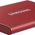 SSD Eksterni 500GB SAM Portable T7 Metallic Red USB 3.2 MU-PC500R/WW