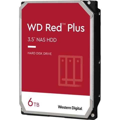 HDD Interni WD Red™ Plus NAS (CMR) 6TB 3 HDD Interni WD Red™ Plus NAS (CMR) 6TB 3