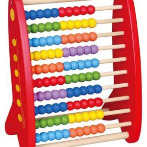 Drveni abakus  - crveni