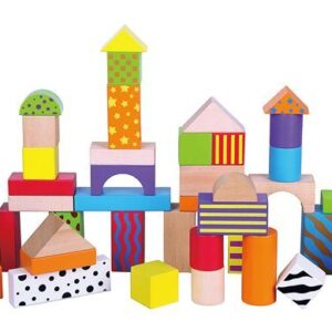 Drvene šarene kocke 3 cm