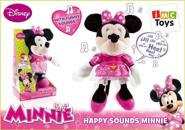 Pliš Disney Happy Sounds Minnie