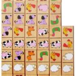 Drveni domino - životinje