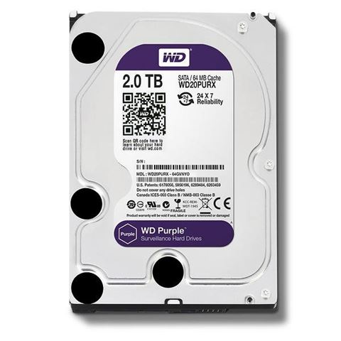 Hard Disk Western Digital Purple™ Surveillance 2TB 3
