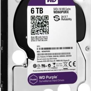 Hard Disk Western Digital Purple™ Surveillance 6TB 3
