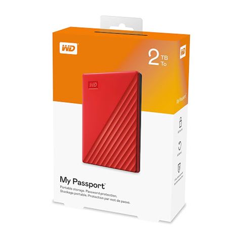 HDD Eksterni WD My Passport Red 2TB 2