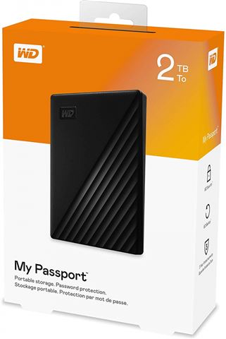 HDD Eksterni WD My Passport Black 2TB 2