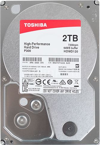 Tvrdi Disk Toshiba P300 2TB 3.5"