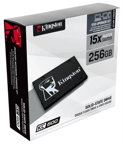 SSD 256GB KINGSTON KC600 2.5" SATA 3 SSD 256GB KINGSTON KC600 2.5" SATA 3