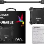 SSD EXT 960GB ASD600Q Black AD