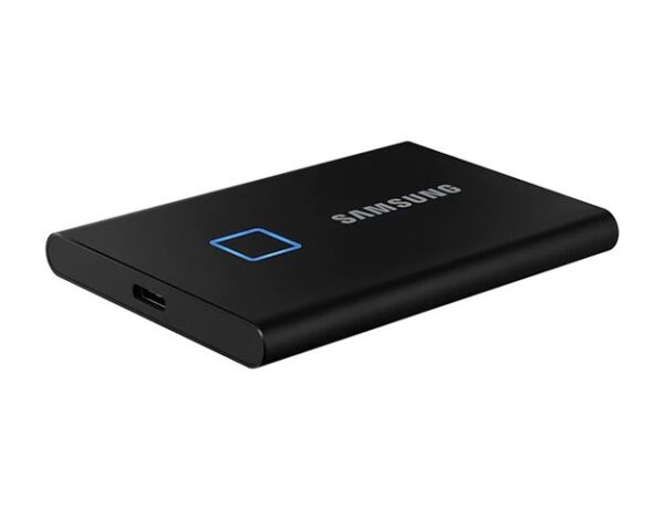 Vanjski SSD 500GB Samsung Portable T7 Touch Black USB 3.2 Vanjski SSD 500GB Samsung Portable T7 Touch Black USB 3.2
