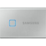 Vanjski SSD 500GB Samsung Portable T7 Touch Silver USB 3.2