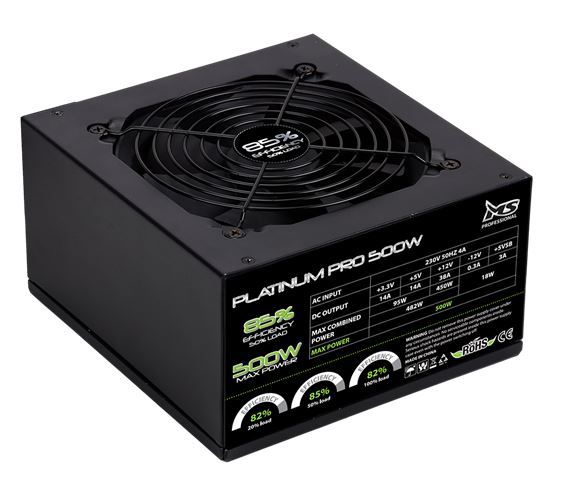 MS PLATINUM PRO 80PLUS 500W napajanje MS PLATINUM PRO 80PLUS 500W napajanje