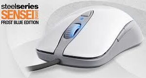SteelSeries miš žični Sensei RAW Frost Blue