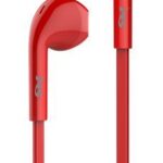 MS SHAKE crvene in-ear slušalice s mikrofonom