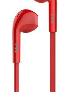 MS SHAKE crvene in-ear slušalice s mikrofonom