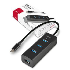 AXAGON HUE-S2C USB-C 3.0-4xUSB 3.0 Type-A Hub