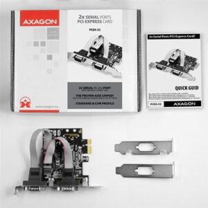 AXAGON PCEA-S2 PCI-Express Adapter 2x Serial Port+LP limić