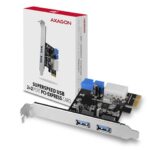 AXAGON PCEU-232VL PCIe Adapter USB 3.2Gen1 x4 (2xfront + 2xinternal)