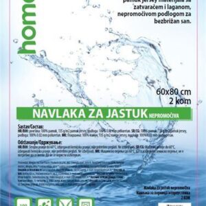 Navlaka za jastuk 60x80cm 2 kom