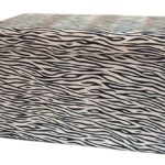 TABURE KUTIJA 60*37*37 ZEBRA